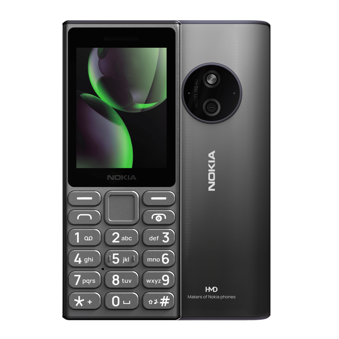 Nokia 125 (2024) - 2 Inches Display - Wireless FM-Radio - Dual SIM - 1000mAh Battery