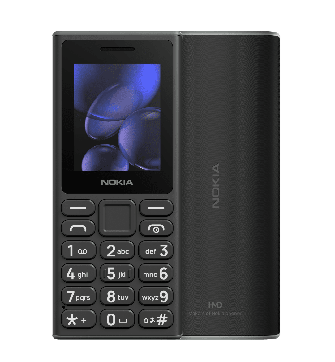 Nokia 108 - 2" Display - 1000mAh Battery - MicroSD slot up to 32GB - MP3 Player - Dual LED Torch