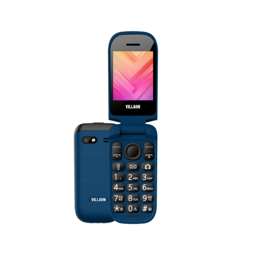 Villaon Pock 1 -  1.77 Inches Display - Rear Camera -  FM Wireless - Dial Large Fonts - Dual SIM - 1000mAh Battery